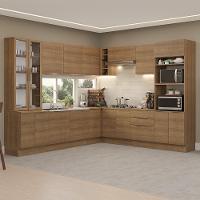 Armário De Cozinha Completa 549cm Rustic Stella Madesa 01 Rustic - 1