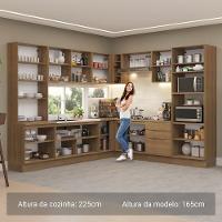 Armário De Cozinha Completa 549cm Rustic Stella Madesa 01 Rustic - 5