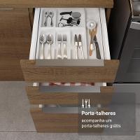 Armário De Cozinha Completa 549cm Rustic Stella Madesa 01 Rustic - 8