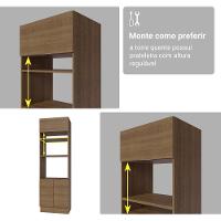 Armário De Cozinha Completa 549cm Rustic Stella Madesa 01 Rustic - 9