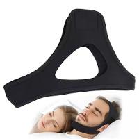 Máscara Faixa De Queixeira Cabeça Ajustável Anti Ronco Anti Apneia - 1