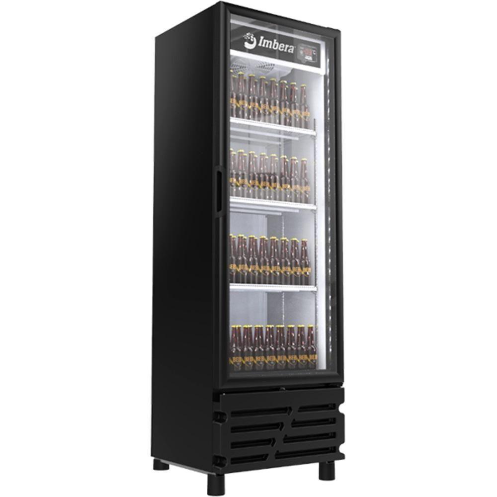 Cervejeira Imbera 485 Litros Porta De Vidro Preto CCV315 110V - 1