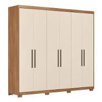 Cômoda Montevideu E Guarda Roupa Casal Venice 62580pe Amendola Touch Off White Com Pés - Demóbile - 3