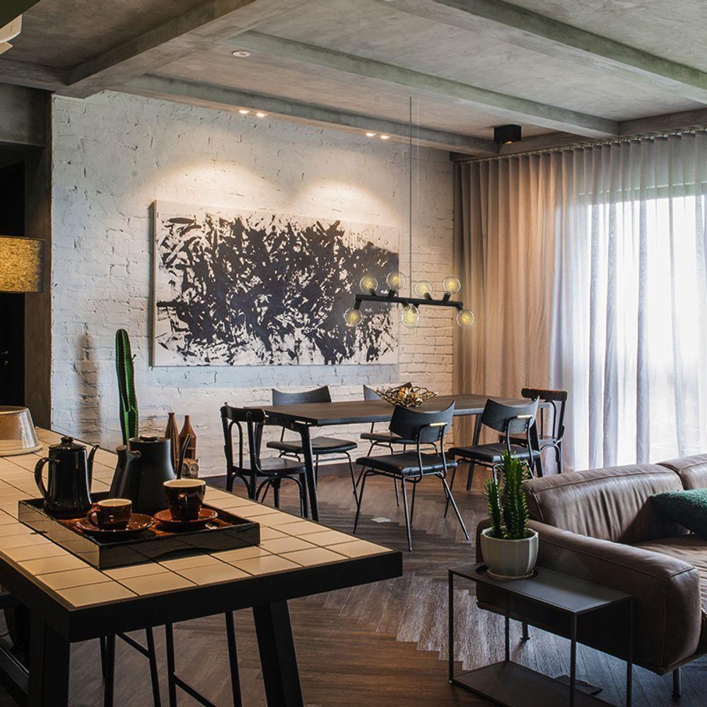 Lustre Pendente Taschibra Amora Preto E27 Bivolt - 2