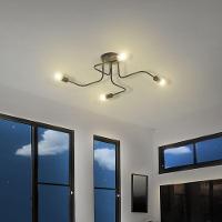 Plafon Taschibra Cronos 4 Preto E27 Bivolt - 3