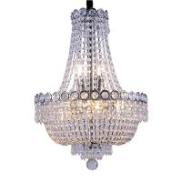 Lustre Pendente Taschibra Império 400 Transparente E14 Bivolt - 1