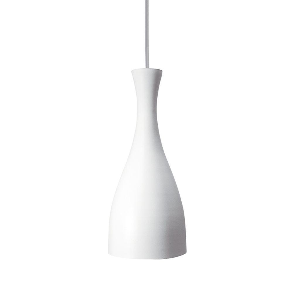 Lustre Pendente Taschibra Td 1003 Branco Fosco - 1