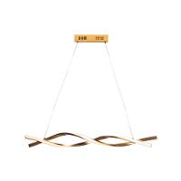 Lustre Pendente Taschibra Paris Led Bivolt Ouro Fosco - 5