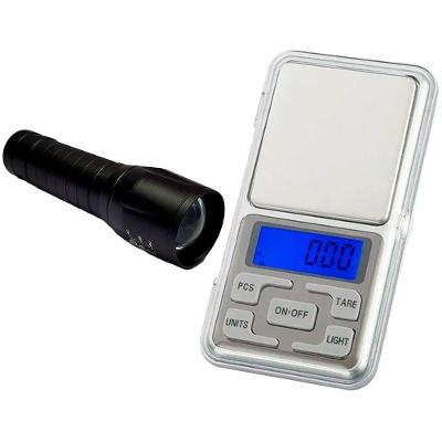 Mini Balança Digital De Bolso 1g Até 500g Alta Precisão Mini