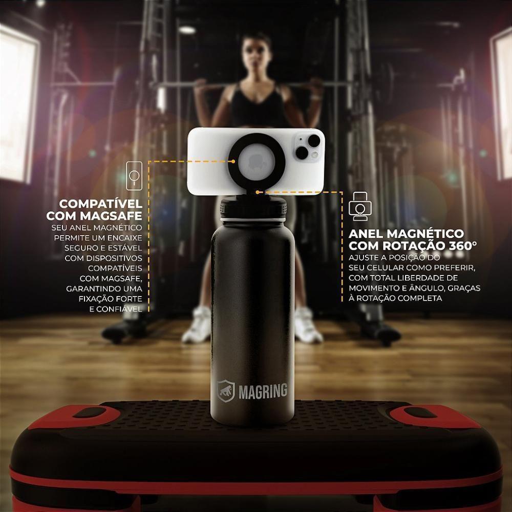 Garrafa Térmica Armor Magsafe 540ml - Preta - Gshield - 4