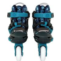 Patins Infantil X-light Azul Com Rodas Led (par) Tam: M (29-32) - 3