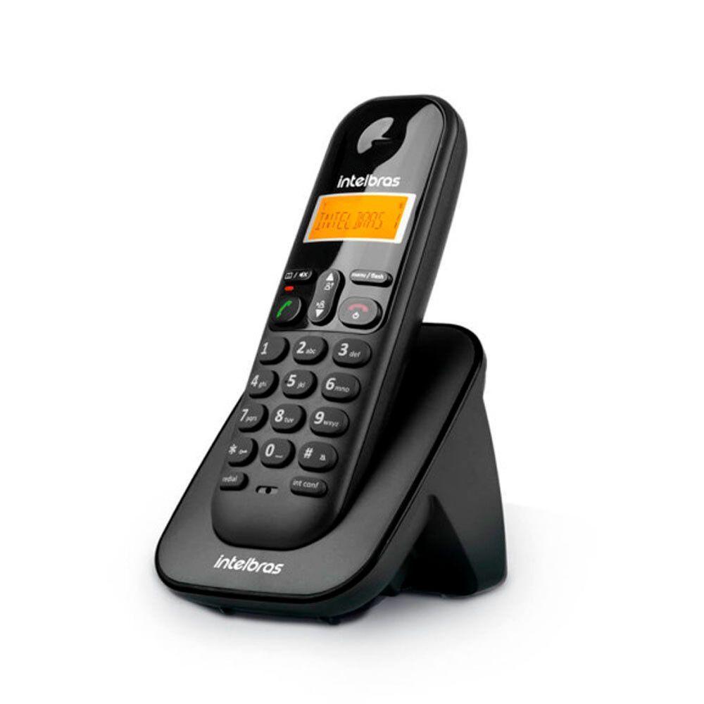 Telefone Intelbras S/fio Ts3111 Ramal Preto Preto Bivolt - 3