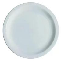 Conjunto 24 Pratos De Sobremesa Branco Ceramica - Porcelart - 1