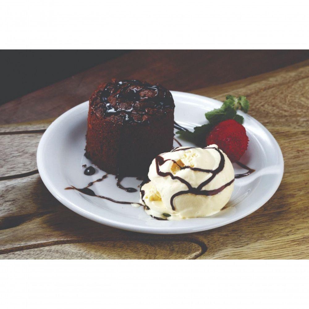 Conjunto 20 Pratos De Sobremesa Branco Ceramica - Porcelart - 3