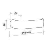 Fechadura Externa Duna 3 Maq 55 Imab Antique - 3