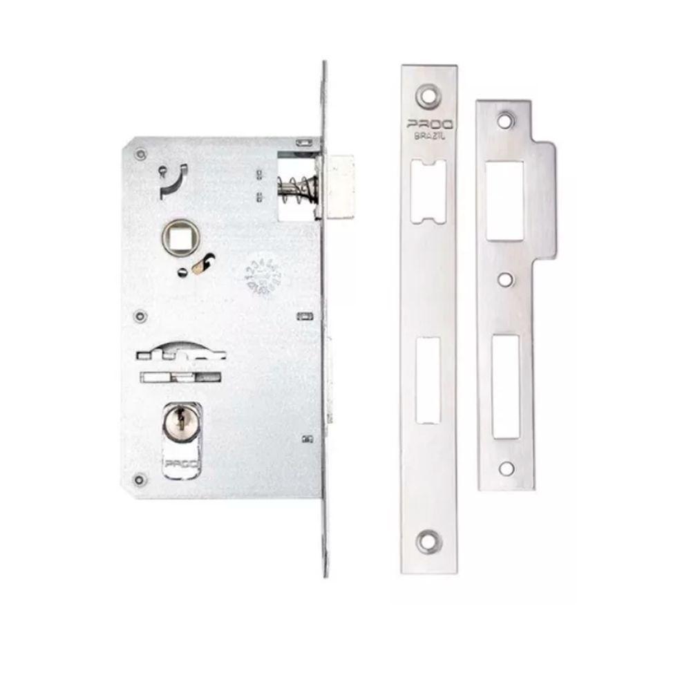 Fechadura Externa Barra Maq 55 Pado Escovado - 3