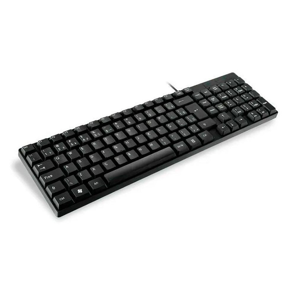 Teclado Usb Compacto Tc193bu Resistente Agua Preto Multilaser - 2