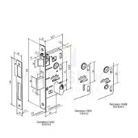Fechadura Externa Duna 3 Maq 40 Imab Acetinado - 2