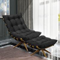 Kit 01 Poltrona e 01 Puff Giratório Costela Base - 2