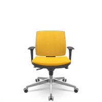 Cadeira Brizza Soft Executiva Amarelo - 1