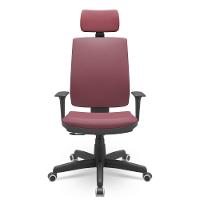 Cadeira Brizza Soft Vinho Vinil Relax Plax - 1