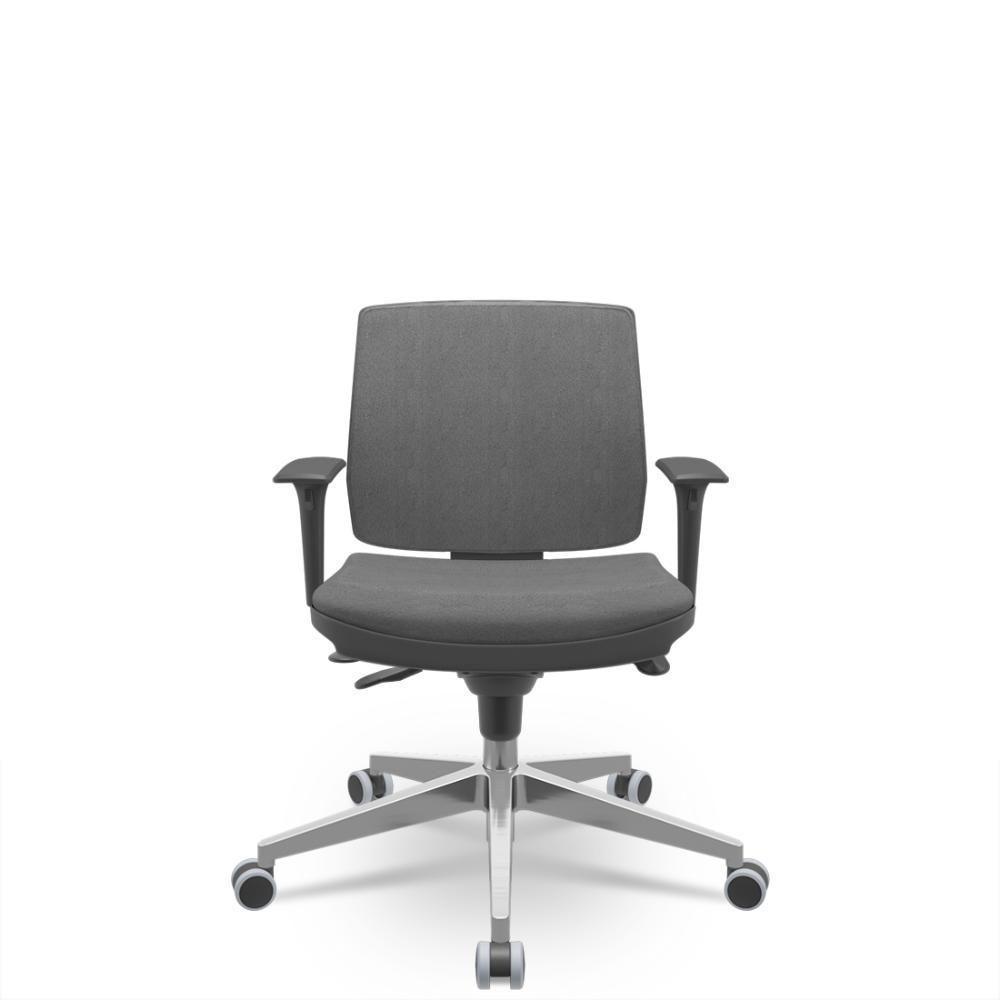 Cadeira Brizza Soft Executiva Cinza - 1