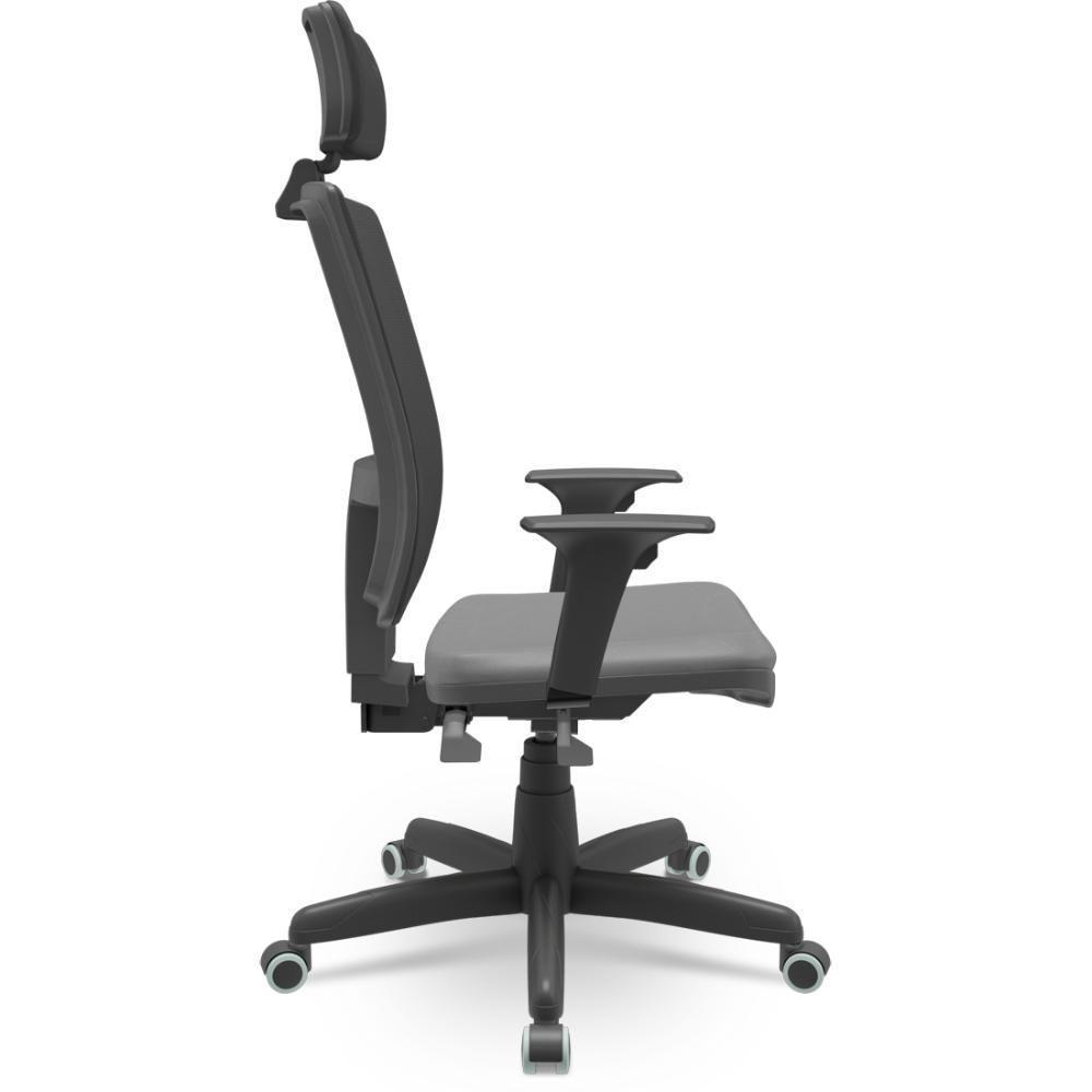 Cadeira Brizza Presidente Tela Facto Dunas Cinza - 2