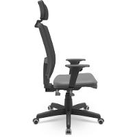 Cadeira Brizza Presidente Tela Facto Dunas Cinza - 2