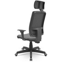 Cadeira Brizza Presidente Tela Facto Dunas Cinza - 3