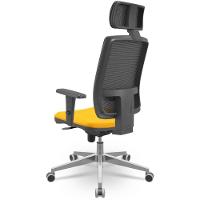 Cadeira Brizza Presidente Tela Amarelo - 3