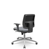 Cadeira Brizza Soft Executiva Vinil Cinza - 3
