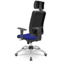 Cadeira Brizza Soft Presidente Aero Azul - 3