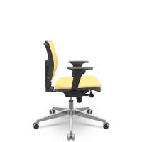 Cadeira Brizza Soft Executiva Vinil Amarelo - 2