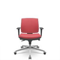 Cadeira Brizza Soft Executiva Vinil Vermelho - 1