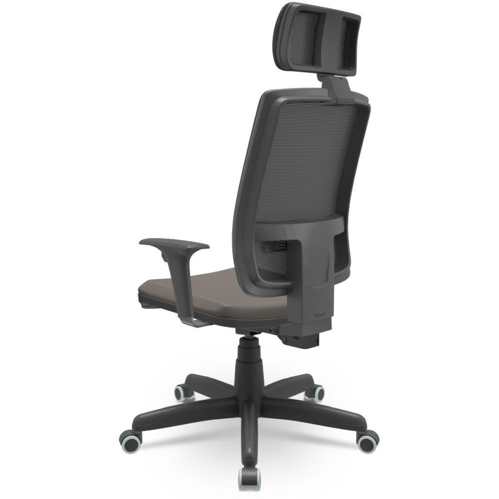 Cadeira Brizza Presidente Tela Facto Dunas Basalto - 3