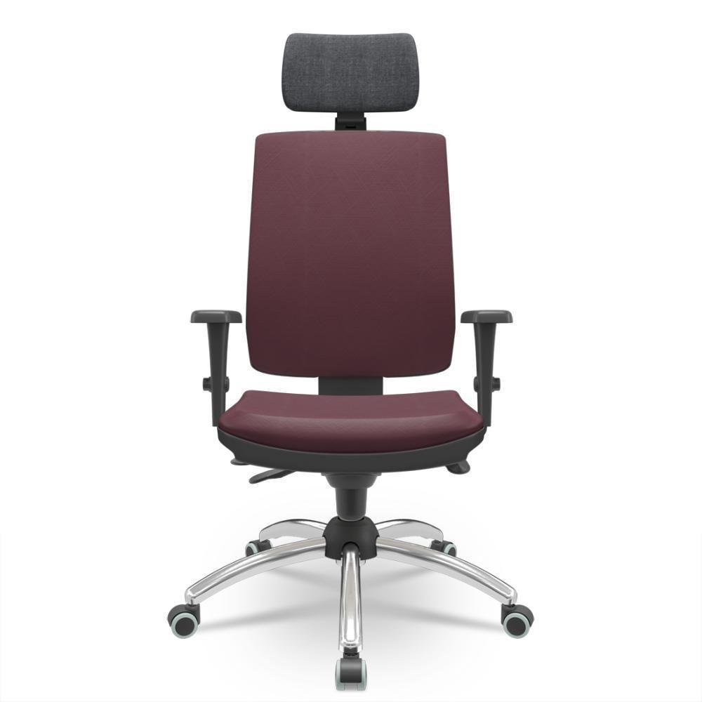 Cadeira Brizza Soft Presidente Facto Dunas Bordô - 1