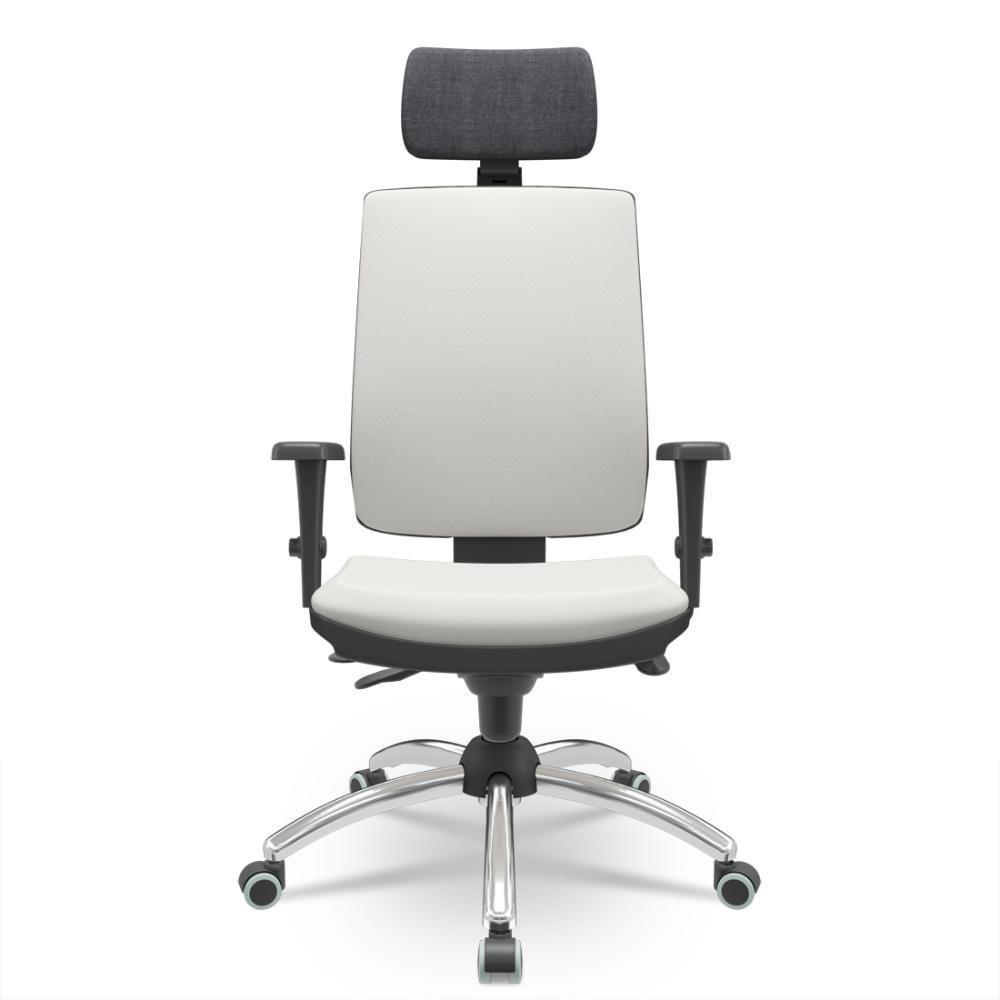 Cadeira Brizza Soft Presidente Facto Dunas Branco - 1