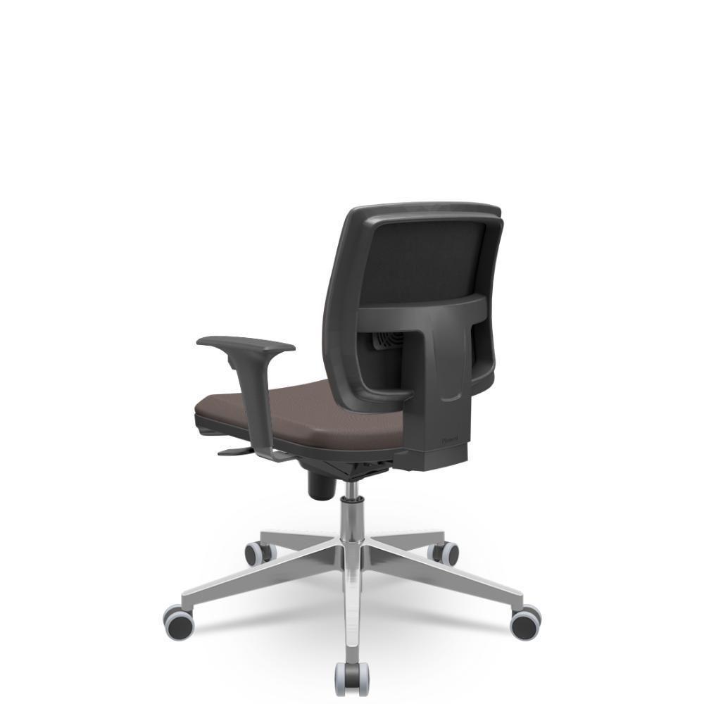 Cadeira Brizza Soft Executiva Vinil Café - 3