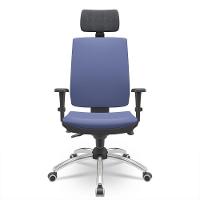 Cadeira Brizza Soft Presidente Facto Dunas Azul - 1