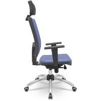 Cadeira Brizza Soft Presidente Facto Dunas Azul - 2