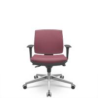 Cadeira Brizza Soft Executiva Vinil Vinho - 1