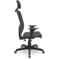 Cadeira Brizza Presidente Tela Facto Dunas Preto - 2