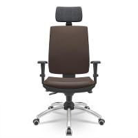 Cadeira Brizza Soft Presidente Facto Dunas Marrom - 1