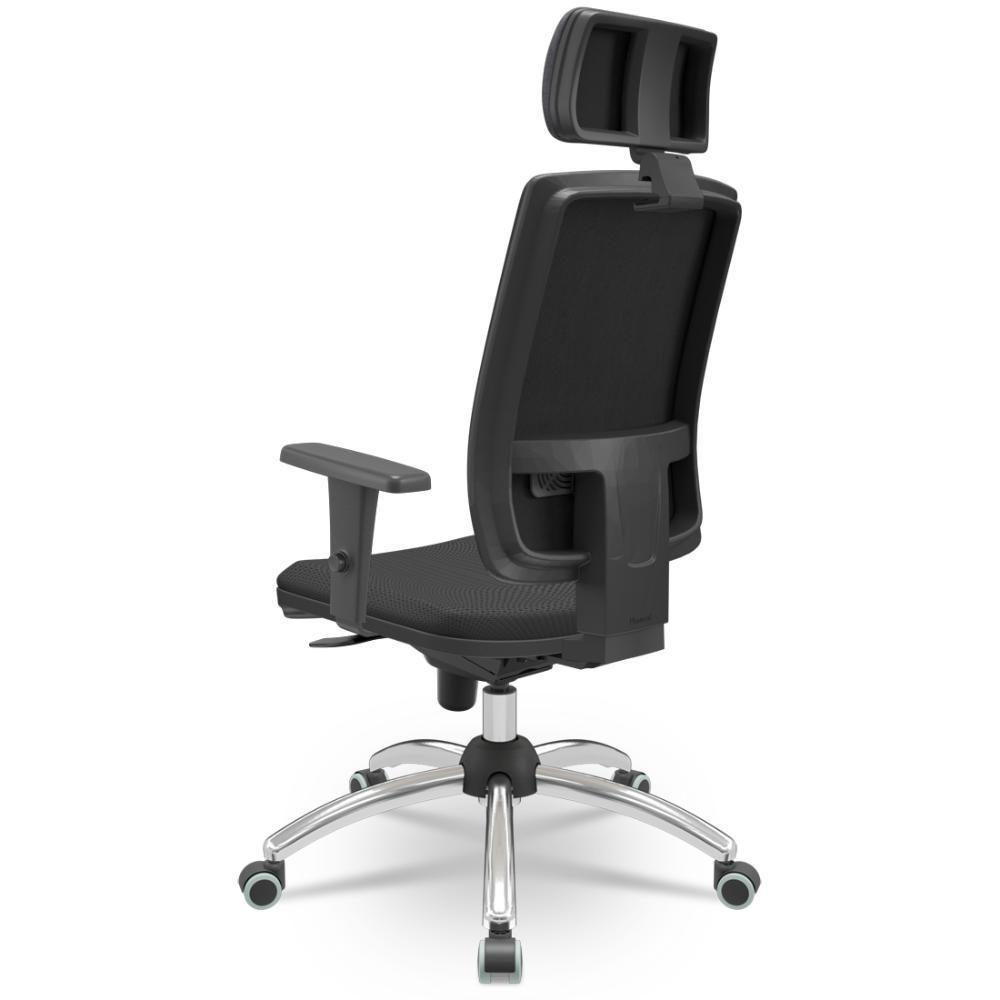 Cadeira Brizza Soft Presidente Aero Preto - 3