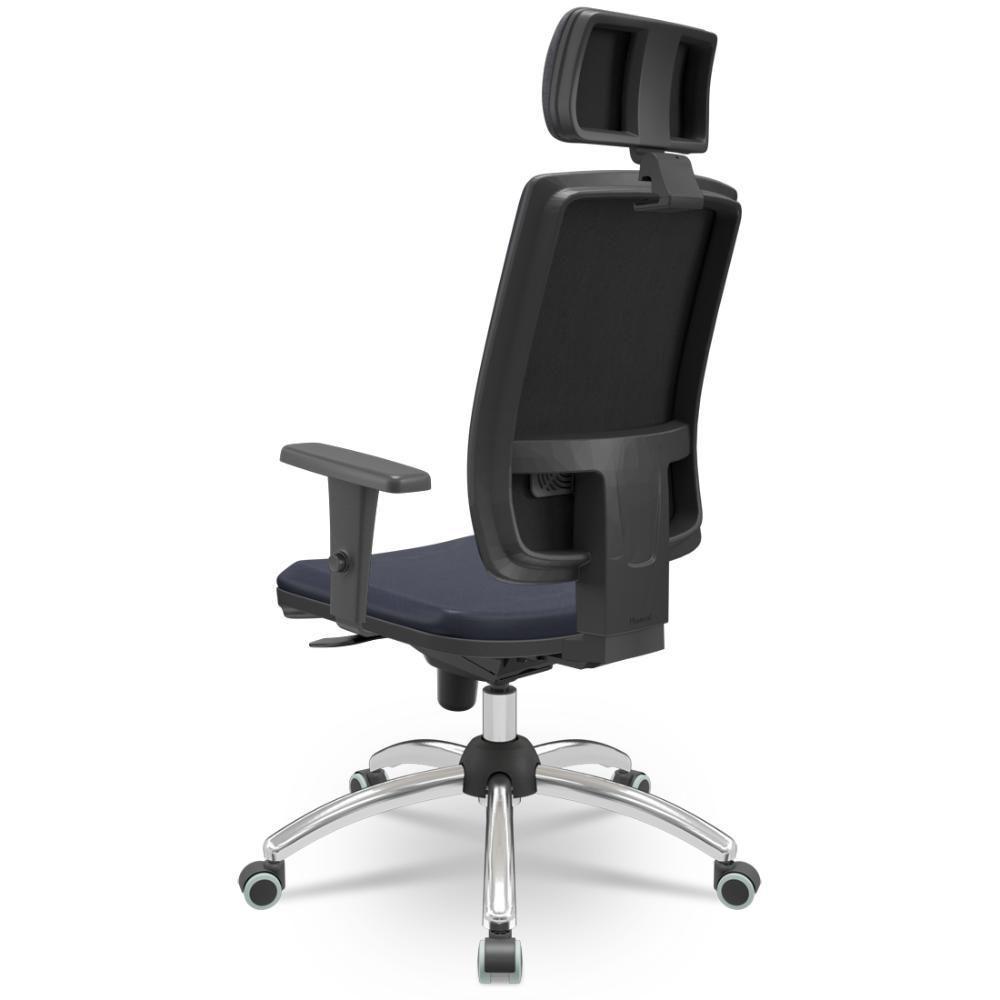 Cadeira Brizza Soft Presidente Facto Dunas Preto - 3