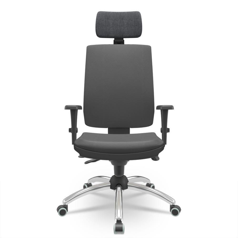 Cadeira Brizza Soft Presidente Facto Dunas Grafite - 1