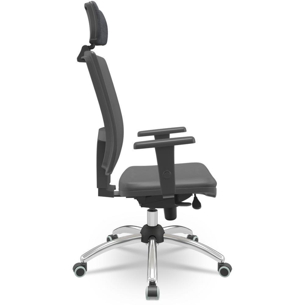 Cadeira Brizza Soft Presidente Facto Dunas Grafite - 2