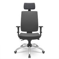 Cadeira Brizza Soft Presidente Facto Dunas Grafite - 1