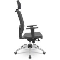 Cadeira Brizza Soft Presidente Facto Dunas Grafite - 2