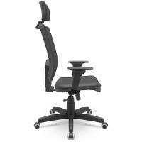 Cadeira Brizza Soft Preto Vinil Relax Plax - 2